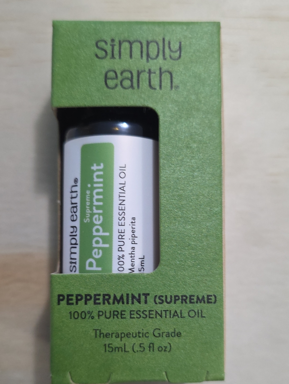 Peppermint (Supreme) 100% Pure Essential Oil - Green